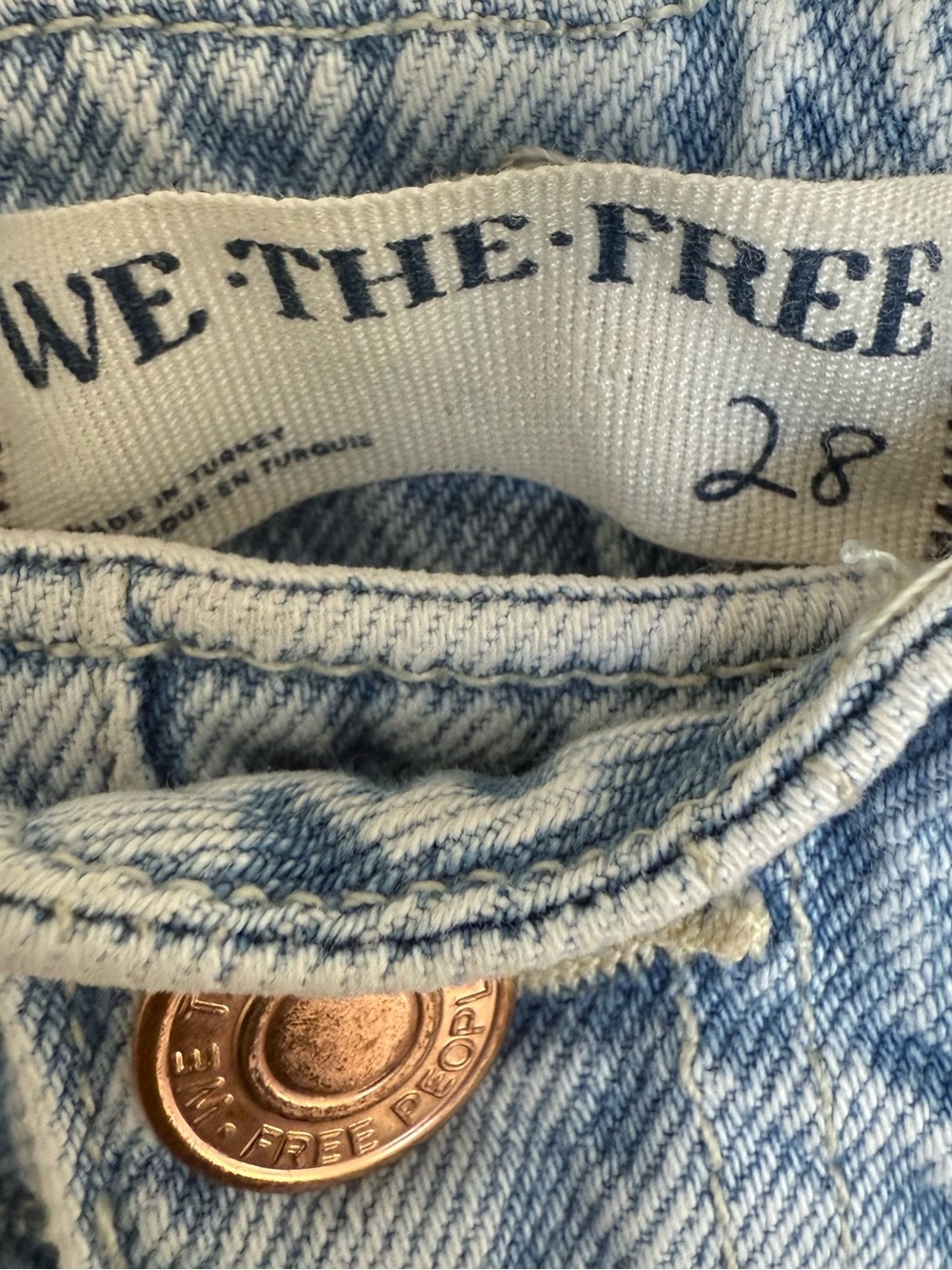 We The Free Major Leagues Wide Leg Utility Jeans - Picture 8 of 9